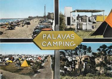 / CPSM FRANCE 34 "Palavas Camping"