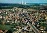 45 Loiret / CPSM FRANCE 45 "Ouzouer sur Loire, vue générale aérienne"