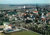 45 Loiret / CPSM FRANCE 45 "Beaune La Rolande, vue générale aérienne"