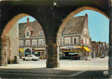 / CPSM FRANCE 45 "Châteauneuf sur Loire, les arcades de l'église"