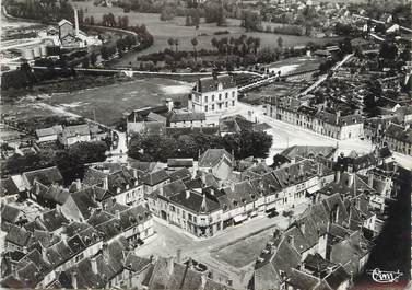 / CPSM FRANCE 45 "Chatillon Coligny, vue générale aérienne"