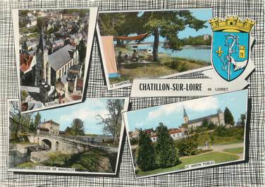 / CPSM FRANCE 45 " Chatillon sur Loire "