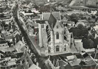 / CPSM FRANCE 45 "Clery Saint André, la basilique Notre Dame"