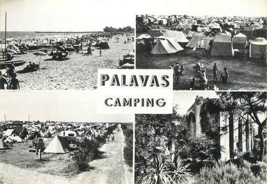 / CPSM FRANCE 34 "Palavas Camping "