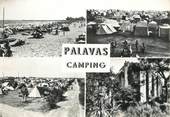 34 Herault / CPSM FRANCE 34 "Palavas Camping "