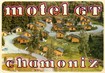 / CPSM FRANCE 74 "Chamonix Mont Blanc, Motel GT"