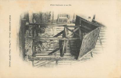 / CPA FRANCE 27 "Pont Audemer, le vieux puits"