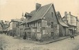 / CPA FRANCE 27 "Bernay, vieilles maisons, rue des Fontaines et des manufactures"