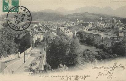 / CPA FRANCE 73 "Chambéry vu de la montée du Reclus"