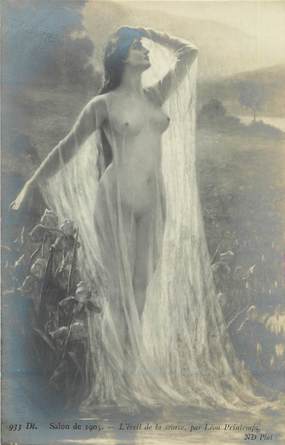 / CPA NU / SALON DE 1905 nr 933 Dt "L'éveil de la Source par Léon Printemps"