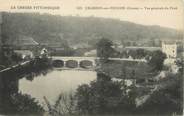 23 Creuse / CPA FRANCE 23 "Chambon sur Voueize, vue générale du pont"