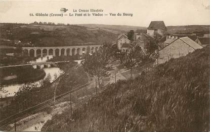 / CPA FRANCE 23 "Glénic, le pont et le viaduc"