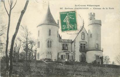 / CPA FRANCE 23 "Environs d'Aubusson, château de la Forêt"