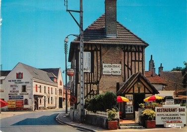 / CPSM FRANCE 45 "La Ferte Saint Aubin, les hôtels"