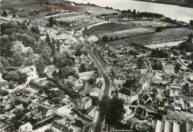 / CPSM FRANCE 45 "Meung sur Loire, vue générale aérienne "