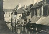 45 Loiret / CPSM FRANCE 45 "Montargis, la pêcherie, rue sur l'eau"