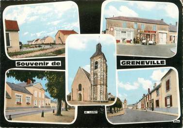 / CPSM FRANCE 45 "Souvenir de Greneville"