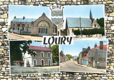 / CPSM FRANCE 45 "Loury"