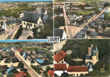 / CPSM FRANCE 45 " Loury"