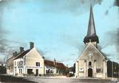 45 Loiret / CPSM FRANCE 45 "Ligny le Ribault, place de l'église"