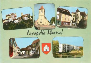 / CPSM FRANCE 46 "Lacapelle Marival, le château"