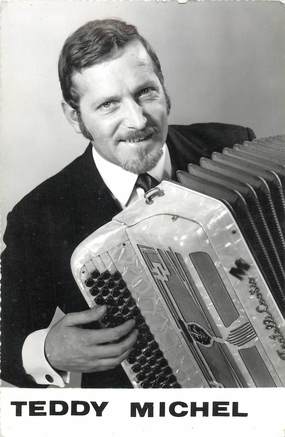 CPSM ACCORDEON "Teddy Michel"