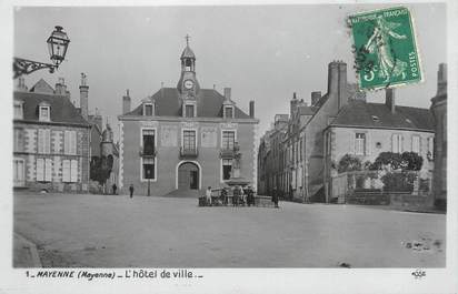 / CPSM FRANCE 53 "Mayenne, l'hôtel de ville"