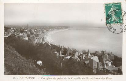 / CPSM FRANCE 76 "Le Havre, vue générale prise de la chapelle de Notre Dame des Flots"