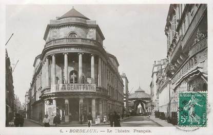 / CPSM FRANCE 33 "Bordeaux, le théâtre Français"