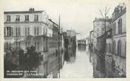92 Haut De Seine / CPSM FRANCE 92 "Boulogne sur Seine, la rue du port" / INONDATION 1910