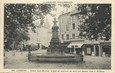 / CPA FRANCE 07 "Aubenas, statue Jean Mathon"