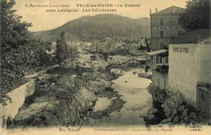 / CPA FRANCE 07 " Vals Les Bains, la Volane "