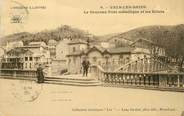 07 Ardeche / CPA FRANCE 07 " Vals Les Bains, le nouveau Pont Métallique et les hôtels"
