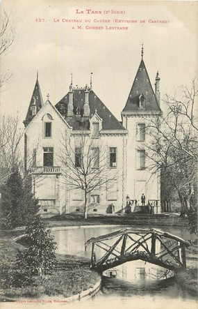 / CPA FRANCE 81 "La château du Causse"
