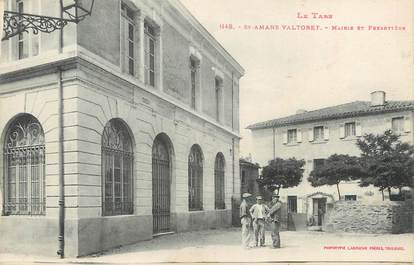 / CPA FRANCE 81 "Saint Amans Valtoret, mairie et presbythère"