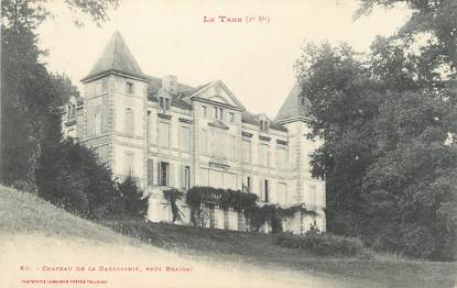 / CPA FRANCE 81 "Château de la Barbazabinié, près Brassac"