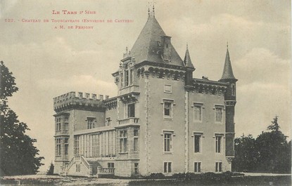 / CPA FRANCE 81 "Château de Touscayrats"