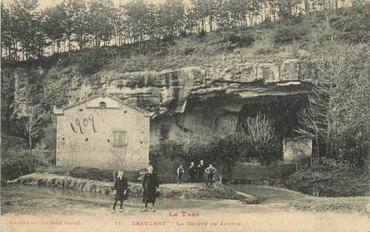 / CPA FRANCE 81 "Graulhet, la grotte de Jourde"