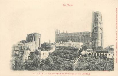 / CPA FRANCE 81 "Albi, vue générale de Sainte Cécile et de l'Evêché"