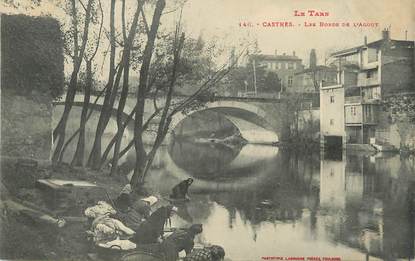 / CPA FRANCE 81 "Castres, les Bords de l'Agout"