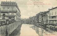 81 Tarn / CPA FRANCE 81 "Castres, vue prise du pont neuf sur l'Agout"