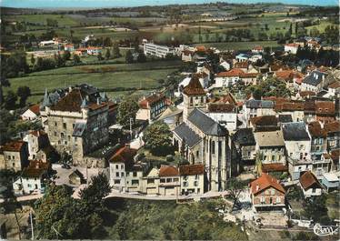 / CPSM FRANCE 46 "Lacapelle Marival, vue générale aérienne"