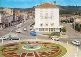 47 Lot Et Garonne / CPSM FRANCE 47 "Agen, place du Pin, le rond point et l'hôtel du Périgord"