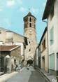 47 Lot Et Garonne / CPSM FRANCE 47 "Layrac, le clocher, vieille maison"