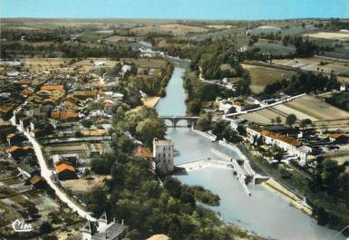 / CPSM FRANCE 47 "Lavardac, vue panoramique aérienne "