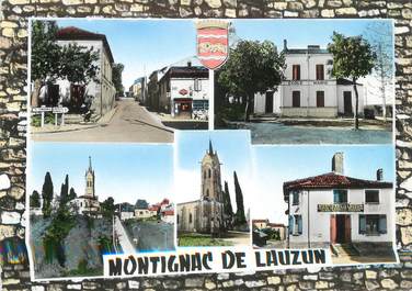/ CPSM FRANCE 47 "Montignac de Lauzun"