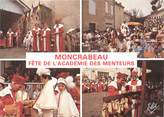 47 Lot Et Garonne / CPSM FRANCE 47 "Moncrabeau, fête de l'académie des menteurs"