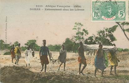 CPA SENEGAL / Dakar, enterrement chez les Lébous