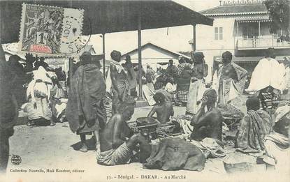 CPA SENEGAL / Dakar, Au marché