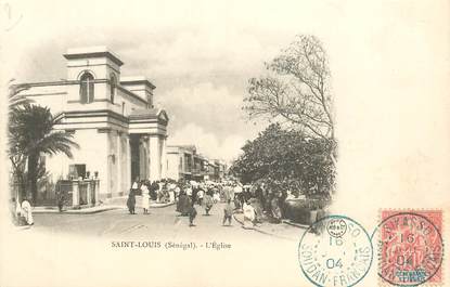 CPA SENEGAL / Saint Louis, Eglise